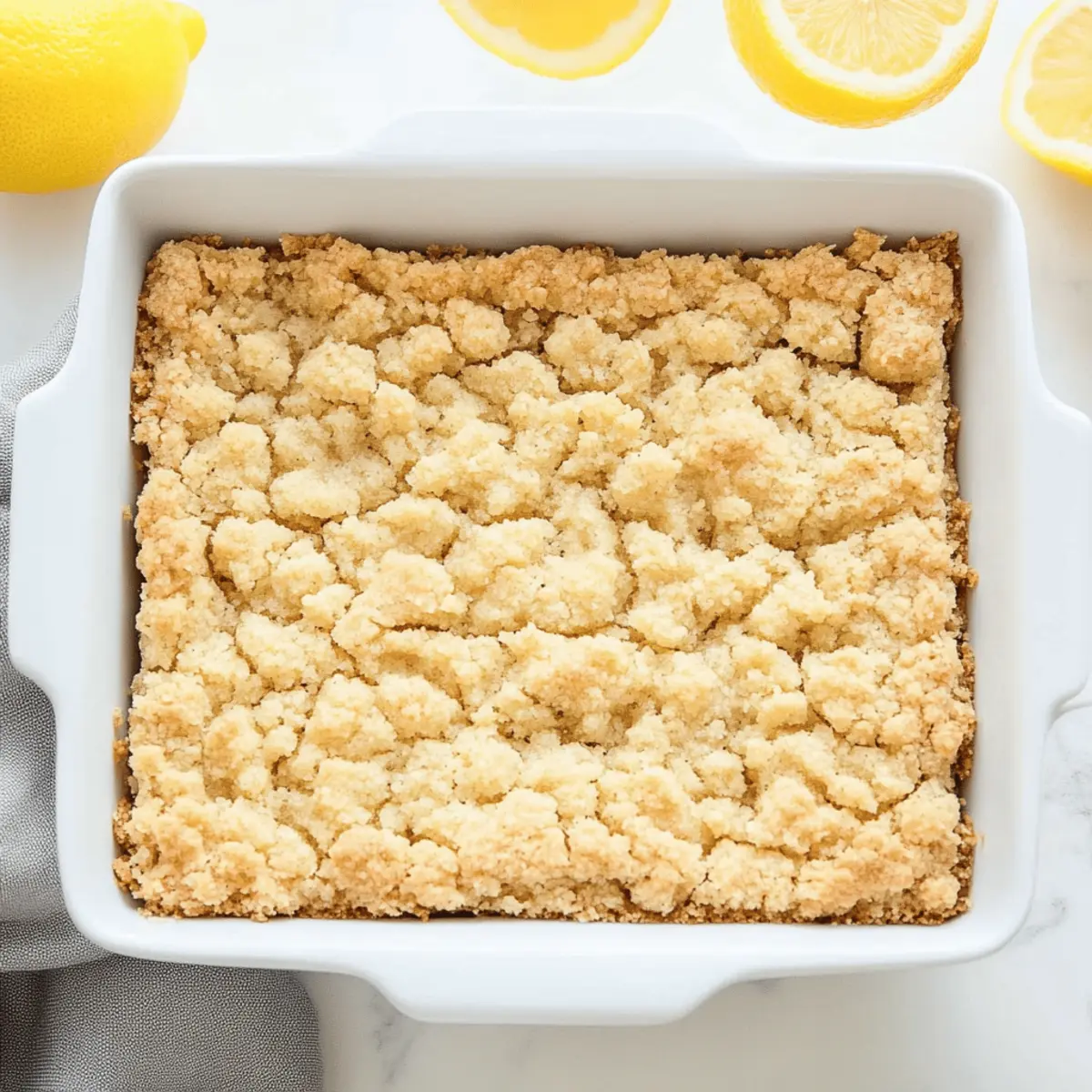 Lemonade Crumb Bars