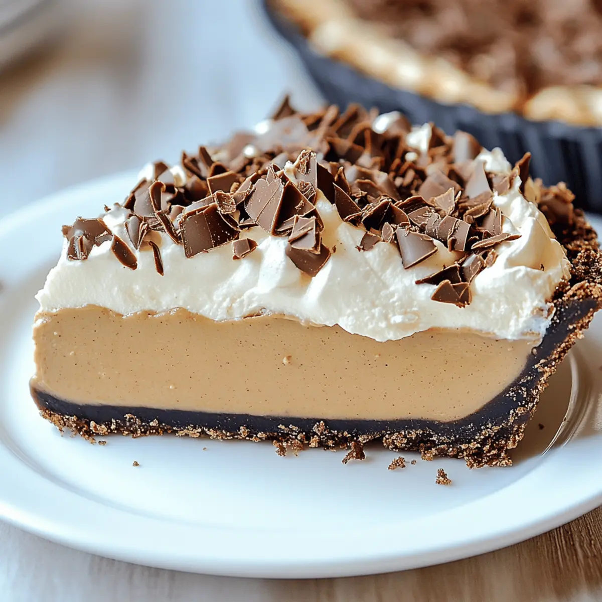 Peanut Butter Pie No Bake