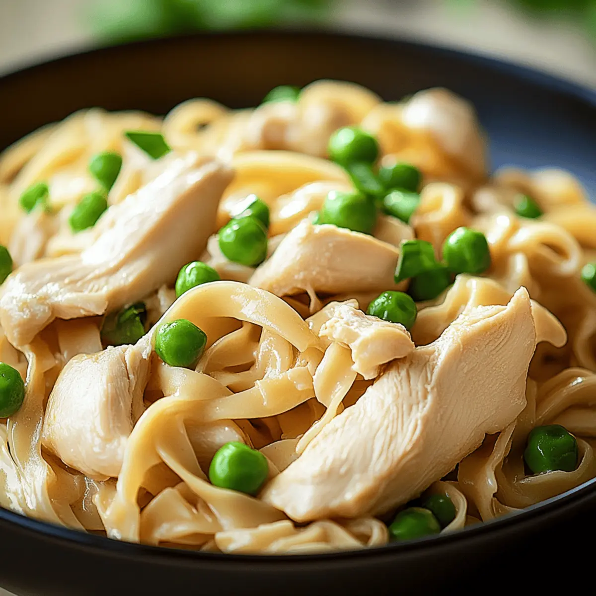 Delicious Chicken and Noodles