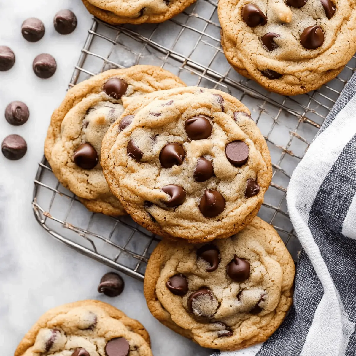 Chewy Chocolate Chip Cookies