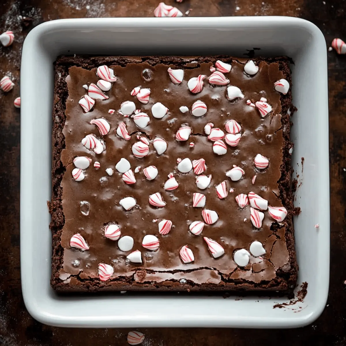 Classic Peppermint Brownies