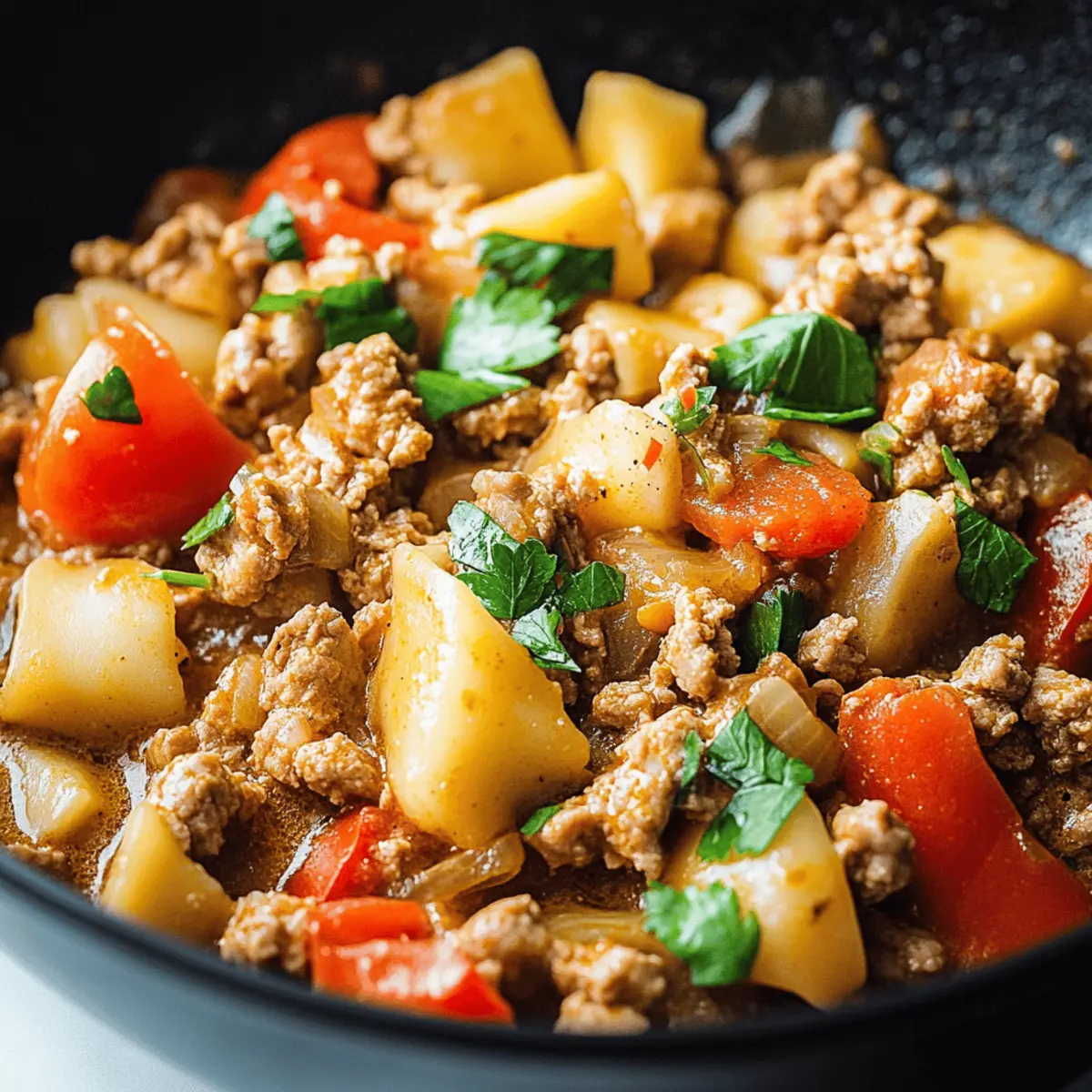Ground Turkey Sauté
