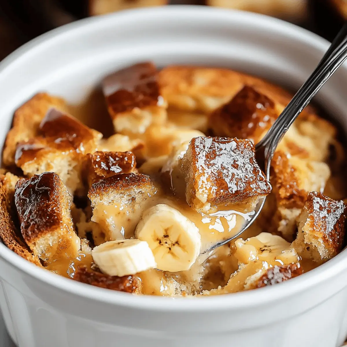 Banana Bread Pudding