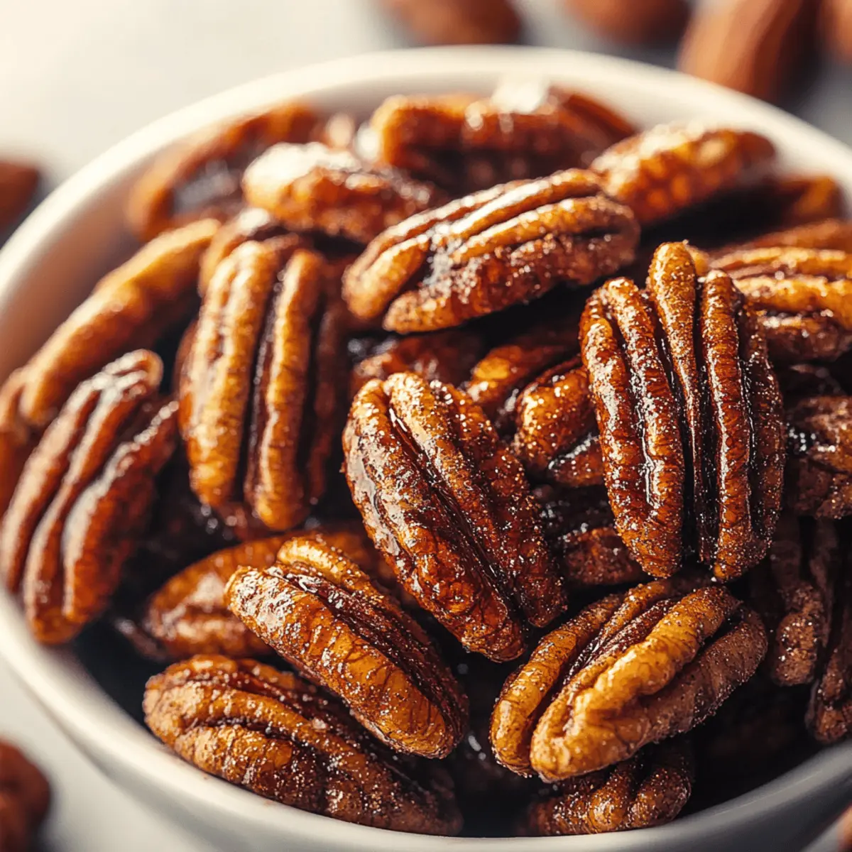 Spiced Pecans.