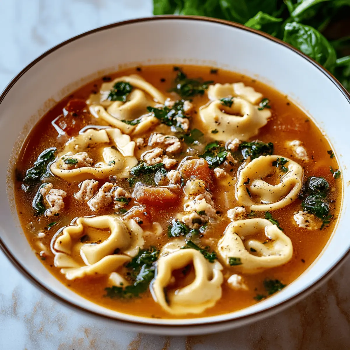 Tortellini Soup