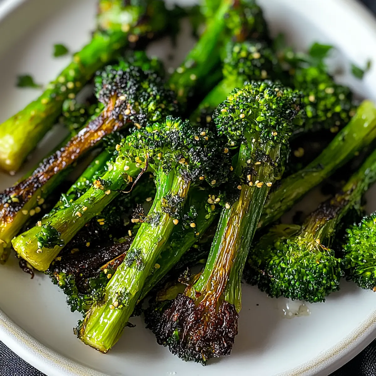 Roasted Broccolini