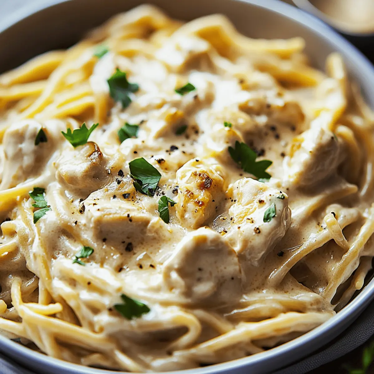 Chicken Tetrazzini