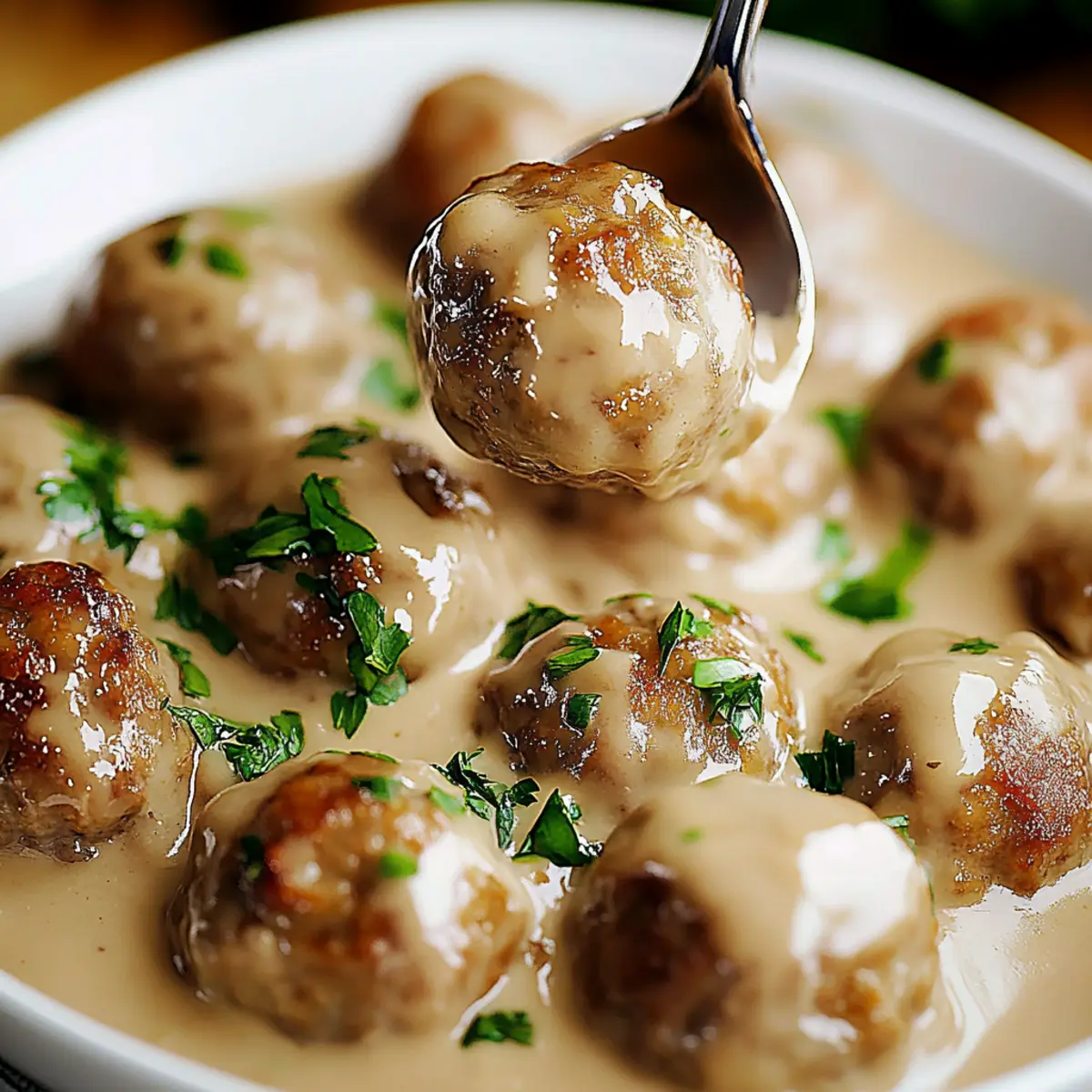 Swedish Meatballs with Frozen Meatballs