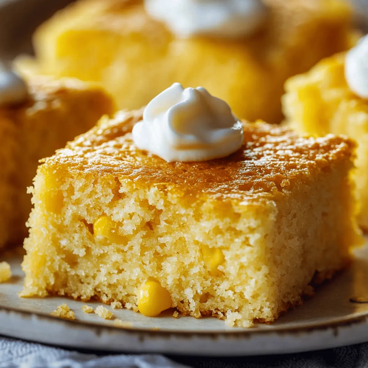 Cornbread with Cream Corn